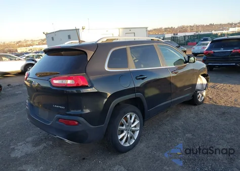 2016 Jeep Cherokee Limited from USA, damaged, VIN 1C4PJMDS5GW334028